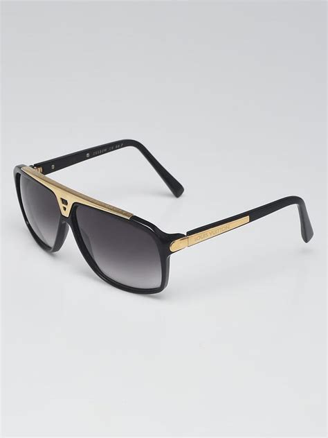 Louis Vuitton Black Acetate Frame Evidence Millionaire Sunglasses 